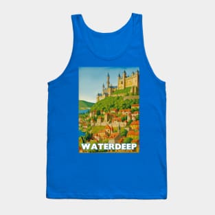 Waterdeep Tourism Poster - Sword Coast D&D Art Tank Top